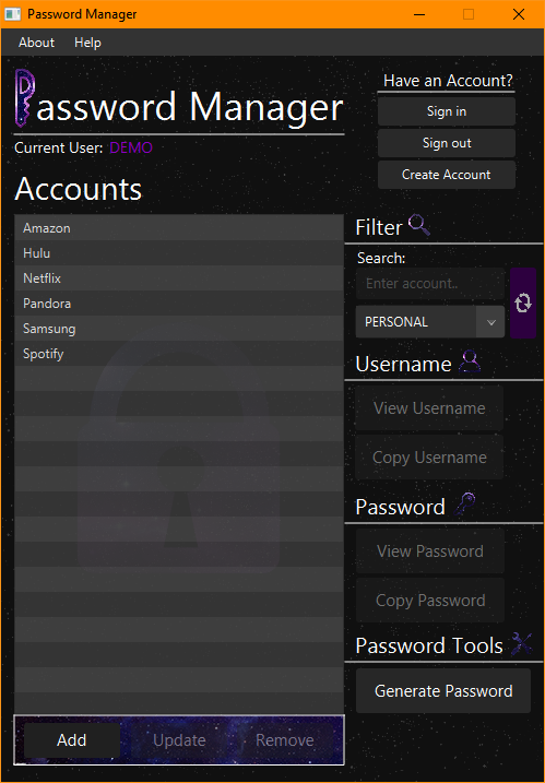 Password Manager 4
