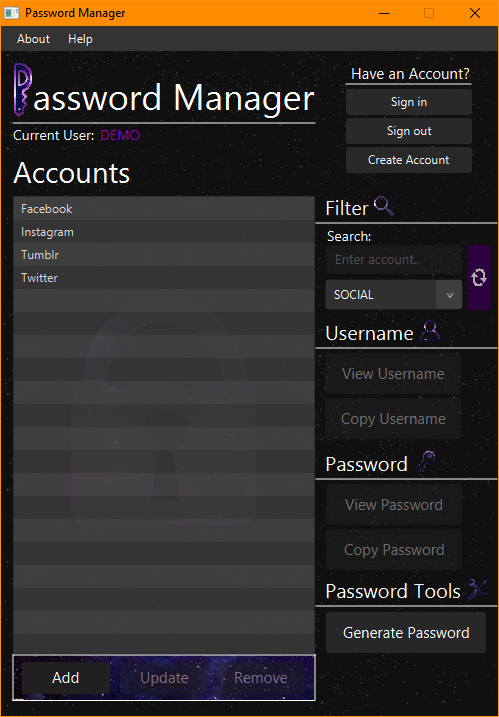Password Manager 5