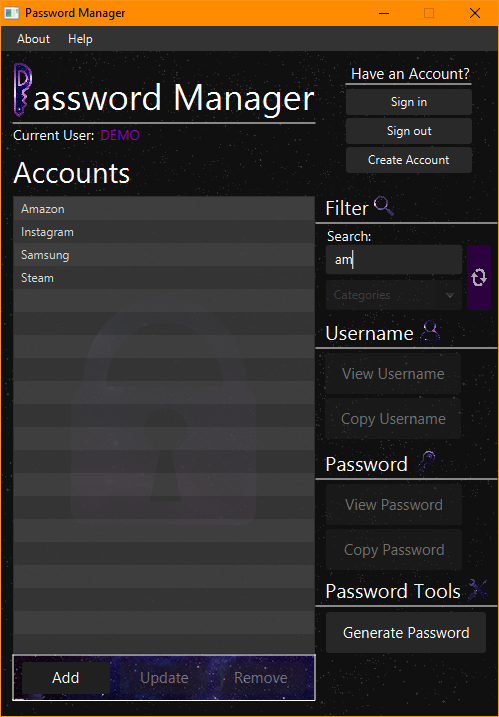 Password Manager 6
